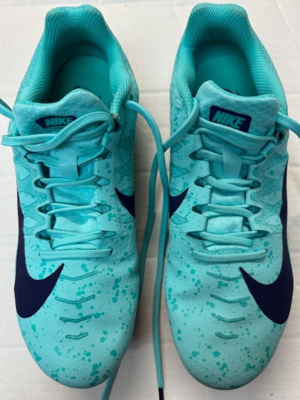 Nike Zoom Rival S 9 Running Shoe, with spikes, Size 8.5